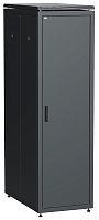 ITK Шкаф сетевой напольный 19" LINEA N 38U 600х1000мм металлическая передняя дверь черный | код LN05-38U61-M | IEK